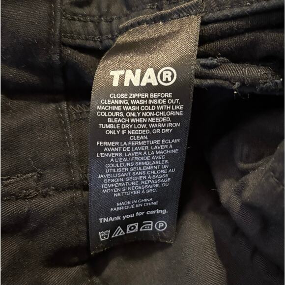 TNA Aritzia Women’s 4 28 x 28 Supply Cargo Pants 100% Organic Cotton - Picture 8 of 16